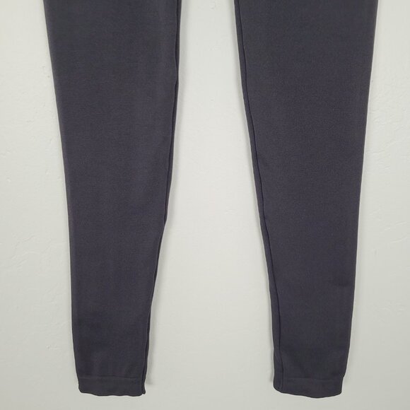 Spanx EcoCare Seamless Ankle Leggings Nylon Stretch Black Size M - Picture 4 of 13